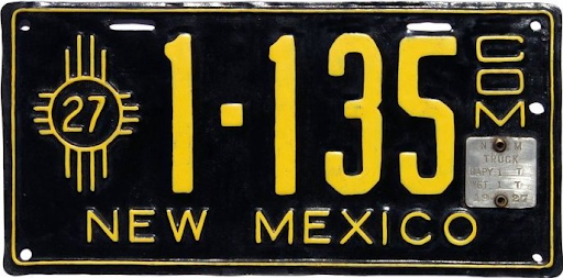 Commercial Vehicle Plates