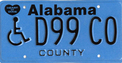 Disabled Plates