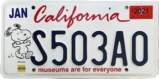 Special Interest License Plates