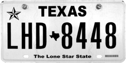 Standard Passenger Plates