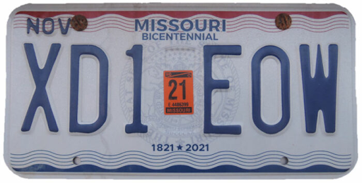 Standard Passenger Plates