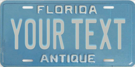 Antique Vehicle Plates