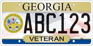 Military License Plates