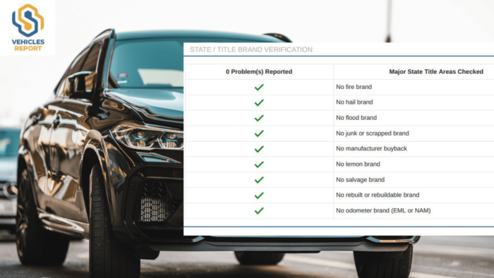 A Clean Vehicle History