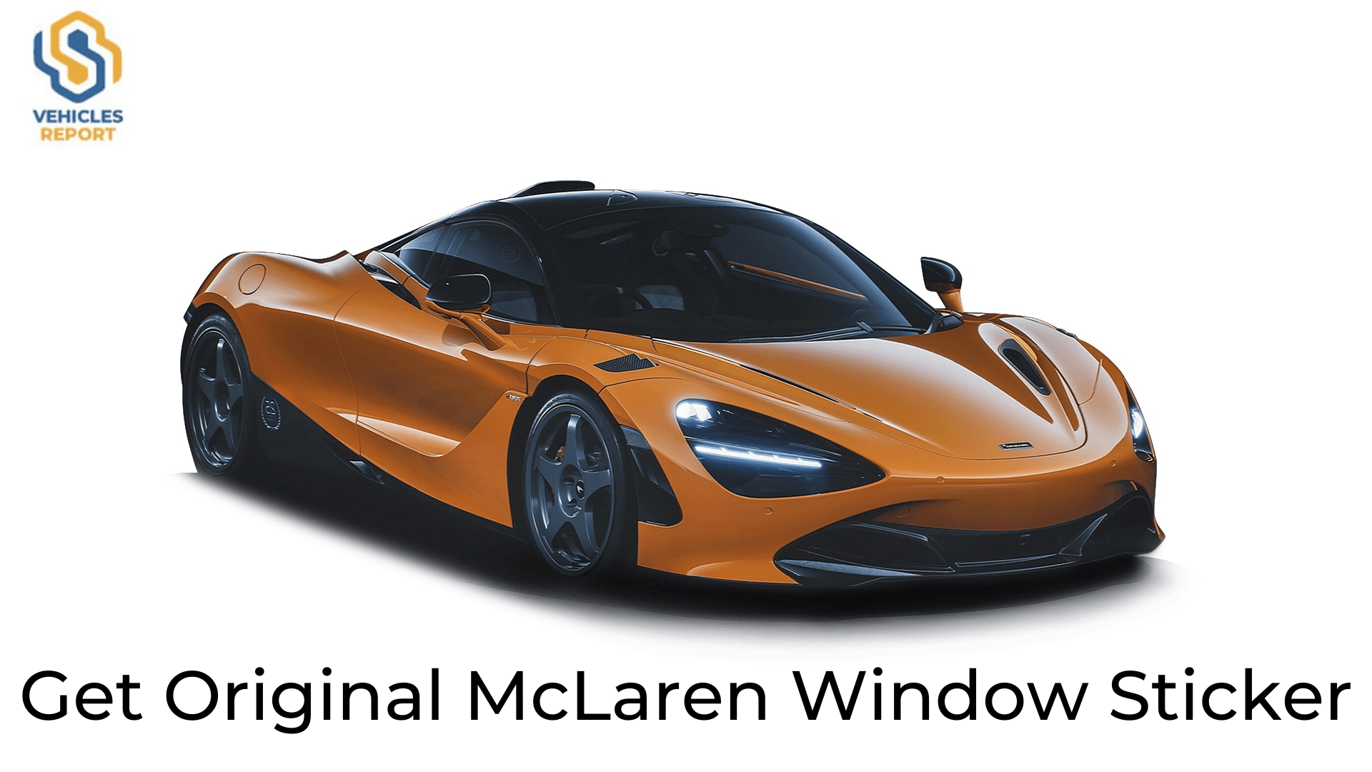 McLaren Window Sticker