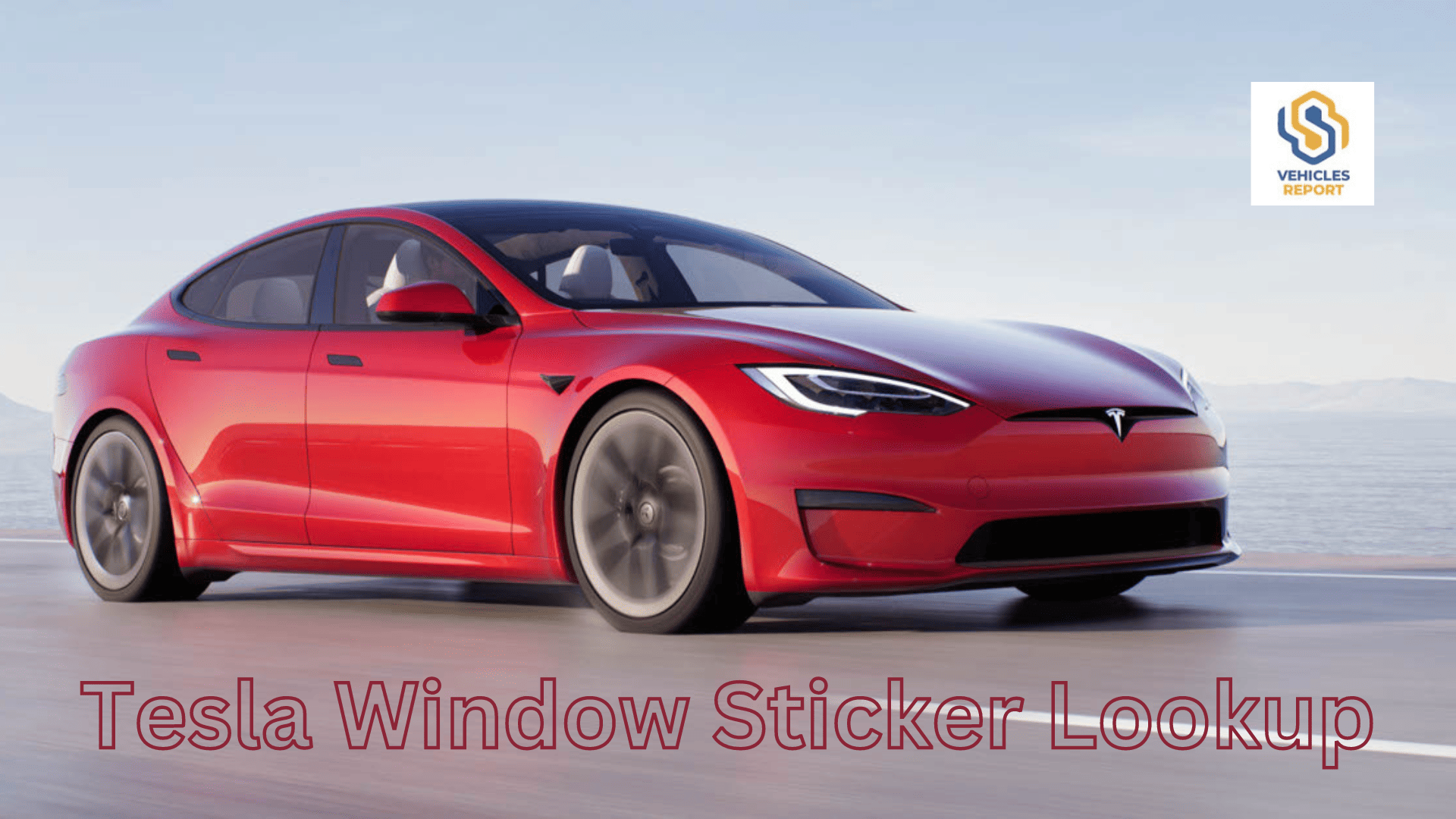 Tesla Window Sticker