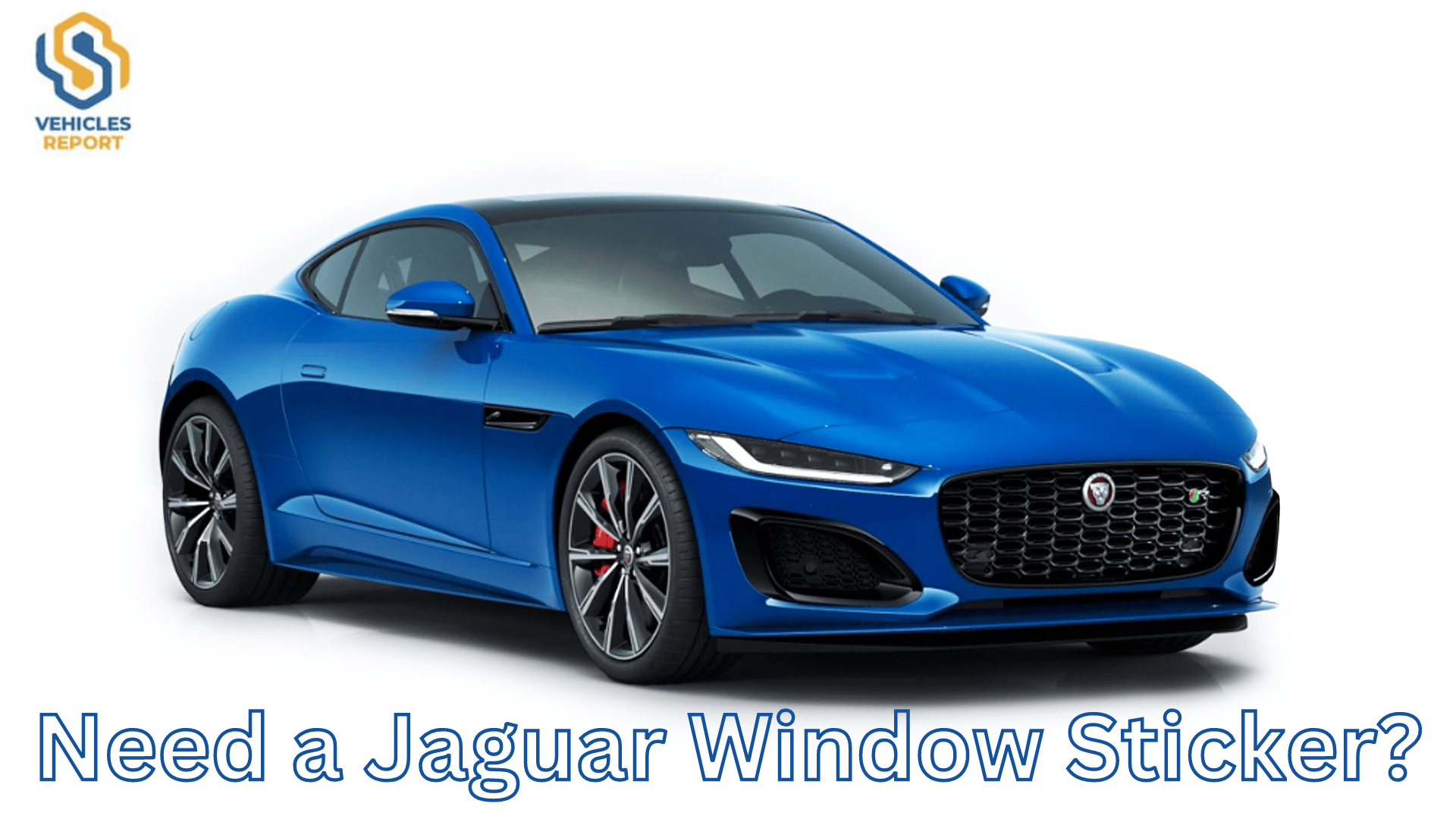 Jaguar Window Sticker