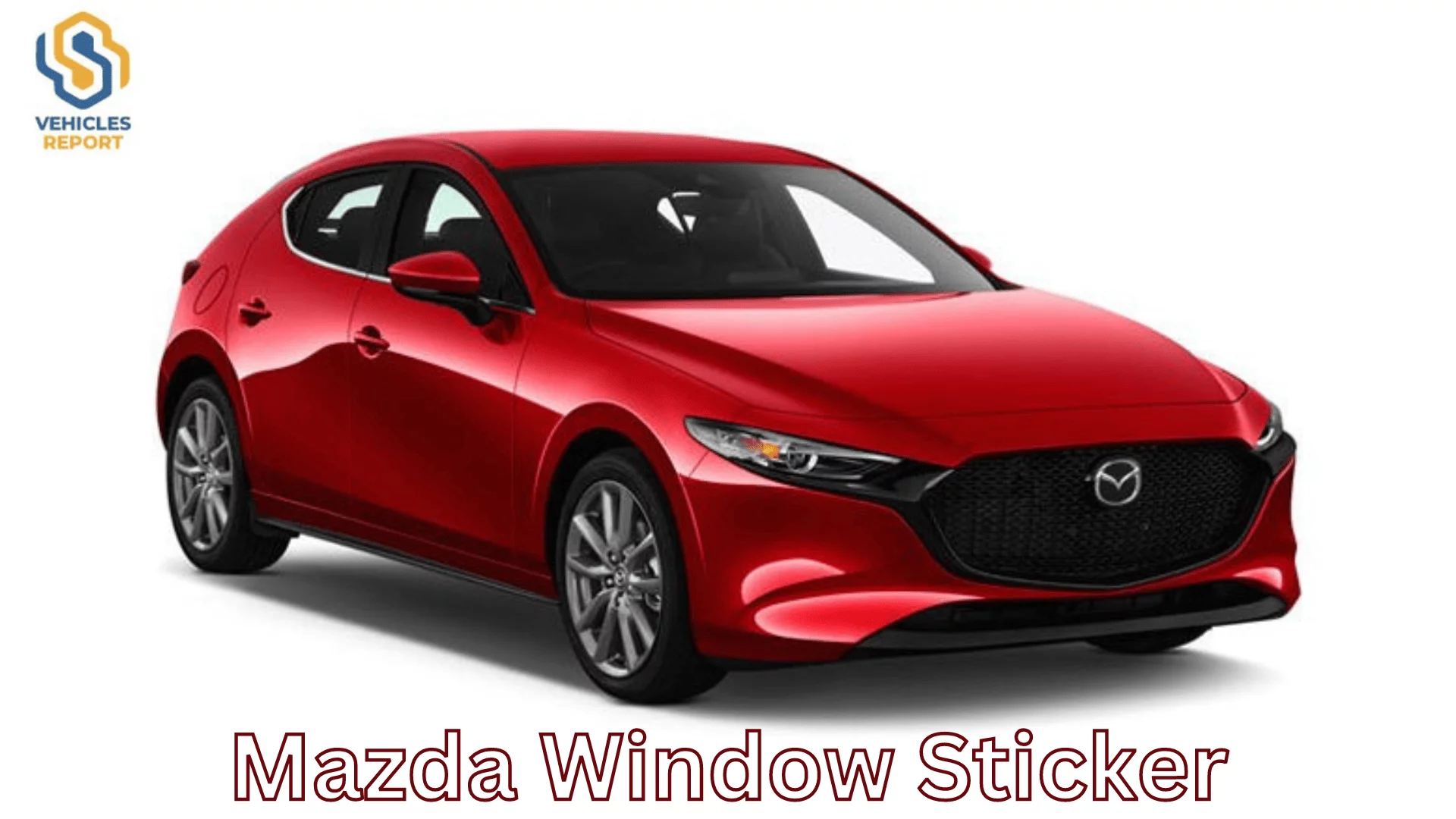 Mazda Window Sticker