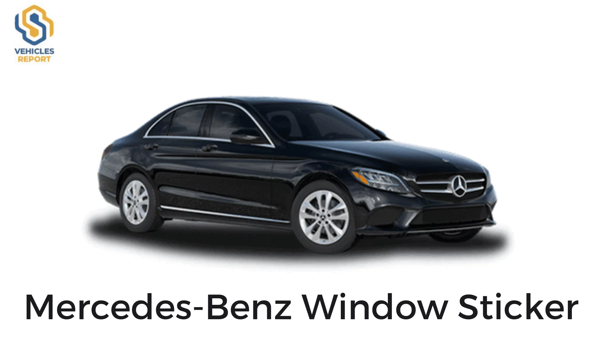 Mercedes-Benz window sticker